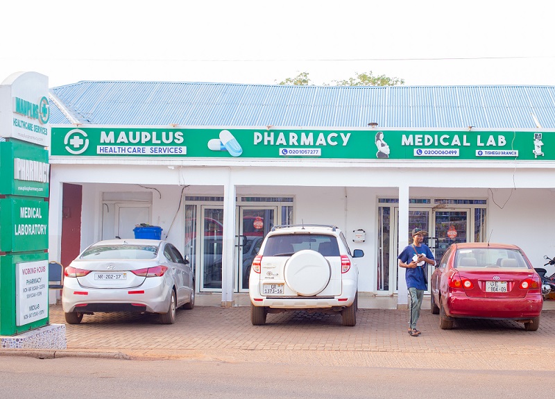 MauPlus Pharmacy Front View